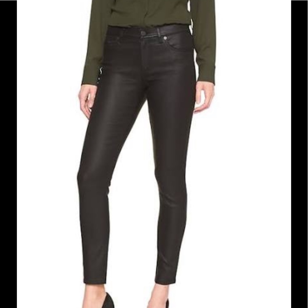 BR FACTORY COATED SKINNY JEANS